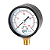 Manômetro De Pressão Seco Vertical 7 Kgf/cm² | 100 PSI - Aço Carbono - REF 3714 - GENEBRE - Imagem 1