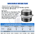 Niple duplo Galvanizado TUPY-280 BSP 3" - Imagem 2