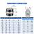 Niple duplo Galvanizado TUPY-280 BSP 4" - Imagem 3