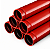 Tubo Aço Carbono Vermelho Schedule 10 Ranhurado (Grooved) - NBR 5590 - Imagem 1