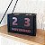 CALENDÁRIO DE MESA PERMANENTE CUBO MADEIRA Preto e Rose Gold - Imagem 4