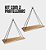 Kit 2 Prateleiras Rope Suspensa com Corda Madeira Pinus - Imagem 7