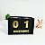 CALENDÁRIO DE MESA PERMANENTE CUBO MADEIRA | Preto e Dourado - Imagem 5