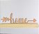Palavra Decorativa em MDF | Base em Pinus | cor Rose Gold - Imagem 3