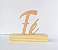 Palavra Decorativa em MDF | Base em Pinus | cor Rose Gold - Imagem 7