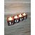 Porta Vela Cubo de Madeira Pinus 5x5 cm Palavra LOVE - Imagem 5
