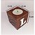 Porta Vela Cubo de Madeira Pinus 5x5 cm Palavra LOVE - Imagem 4