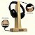 Suporte para Fone de Ouvido Headset Headphone em Madeira Pinus - Imagem 2