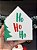 Casinha Decorativa em MDF Branco Totem Enfeite | NATAL - Imagem 3