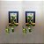 Kit 2 Uno Quadro Prateleira Nicho Decorativo Moldura Madeira - Imagem 3