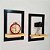 Kit 2 Uno Quadro Prateleira Nicho Decorativo Moldura Madeira - Imagem 5