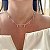 Colar Choker Em Zircônias Navete Prata 925 Bless - Imagem 4