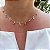 Colar Choker em  Zircônias Gota - Imagem 1