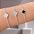 Pulseira Trevo Preta - Imagem 1