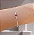 Pulseira Coração Vermelho Elo Português - Imagem 2