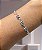 Pulseira Borboleta Colorida com Corrente Elo Português - Imagem 1