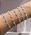 Pulseira Borboleta Verde com Corrente Elo Português - Imagem 4