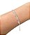 Pulseira Borboleta Cristal com Corrente Elo Português - Imagem 2