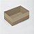 50 Caixas Kraft Visor Para Presente - 13x9x5 Duas Cores - Imagem 1