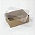 50 Caixas Kraft Visor Para Presente - 13x9x5 Duas Cores - Imagem 4