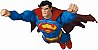Superman Batman O Cavaleiro das trevas Mafex 161 Medicom Toy Original - Imagem 7