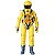 Traje Espacial amarelo 2001 Uma Odisseia no Espaço Mafex 35 Medicom Toy Original - Imagem 1