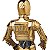 C-3PO e R2-D2 Star Wars MAFEX No.012 Medicom Toy Original - Imagem 4