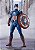 Capitão America Avengers Assemble edition Vingadores S.H. Figuarts Bandai Original - Imagem 5