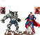 Superman & Devastador Batman: Terra um DC Multiverse McFarlane Toys Original - Imagem 1