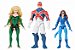 Meggan & Capitão Britânia & Kitty Pryde Multipack Excalibur Marvel Comics Marvel Legends Series Hasbro Original - Imagem 1