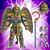 King Sphinx Power Rangers Mighty Morphin Ultimates Super7 Original - Imagem 2