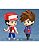 Red & Green & Mew Pokemon Center Nendoroid 612 GoodSmile Company Original - Imagem 6