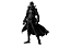 Noir Homem-Aranha no Aranhaverso SV Action Sentinel Original - Imagem 1