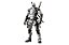 Deadpool X-Force Marvel Comics Fighting Armor Sentinel Original - Imagem 1