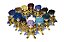 ARTlized The Supreme Gold Saints Assemble! Cavaleiros do Zodiaco Saint Seiya Tamashii Nations Box Bandai Original - Imagem 1