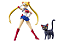 Luna & Sailor Moon Animation Color Edition Bishoujo Senshi Sailor Moon S.H. Figuarts Bandai Original - Imagem 1
