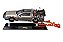 DX Floating Delorean EAF-005DX Back to the Future Part II Beast Kingdom Original - Imagem 1