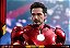 Iron Man Mark IV Diecast Iron Man 2 Movie Masterpiece Hot toys Original - Imagem 4