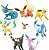 Eevee Evolution Set Pokemon Scale World Bandai Original - Imagem 1