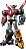 Voltron Robo-dou Voltron Defender of the Universe Three Zero Original - Imagem 1