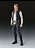 Han Solo Star Wars Uma nova esperança S.H. Figuarts Bandai Original - Imagem 2