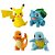 Pikachu Squirtle Bulbasaur Charmander Pokemon Takara Tomy Original - Imagem 1