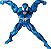 Venom Comic Blue Marvel Comics Mafex 298 Medicom Toy Original - Imagem 5