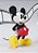 Mickey Mouse Disney Figuarts Zero Bandai Original - Imagem 3