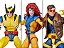 Wolverine Jean Grey e Cyclope Marvel Comics Aniversário 80 anos Marvel Legends Hasbro Original - Imagem 2