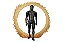 Spider-Man Black & Gold Spider-Man No Way Home Mafex 308 Medicom Toy Original - Imagem 1