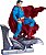 Superman DC Comics Superman For Tomorrow Mafex 317 Medicom Toy Original - Imagem 2