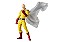 Saitama One Punch Man Amazing Yamaguchi Revoltech Kaiyodo Original - Imagem 2