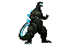 Godzilla 1993 Godzilla vs. Mechagodzilla II Poster Coloring Movie Graphic Plus S.H. MonsterArts Bandai Original - Imagem 6