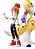 Renamon & Makino Ruki Digimon Tamers G.E.M. Series MegaHouse Original - Imagem 3